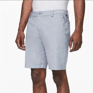 Lululemon‎ qwick oxford Gray Flat Front Shorts 31